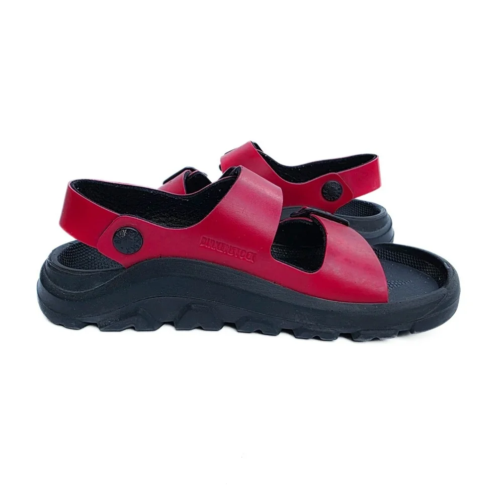 Birkenstock Mogami Kids Sandals EU 29 US 11-11.5 Active Red Birko-Flor Germany